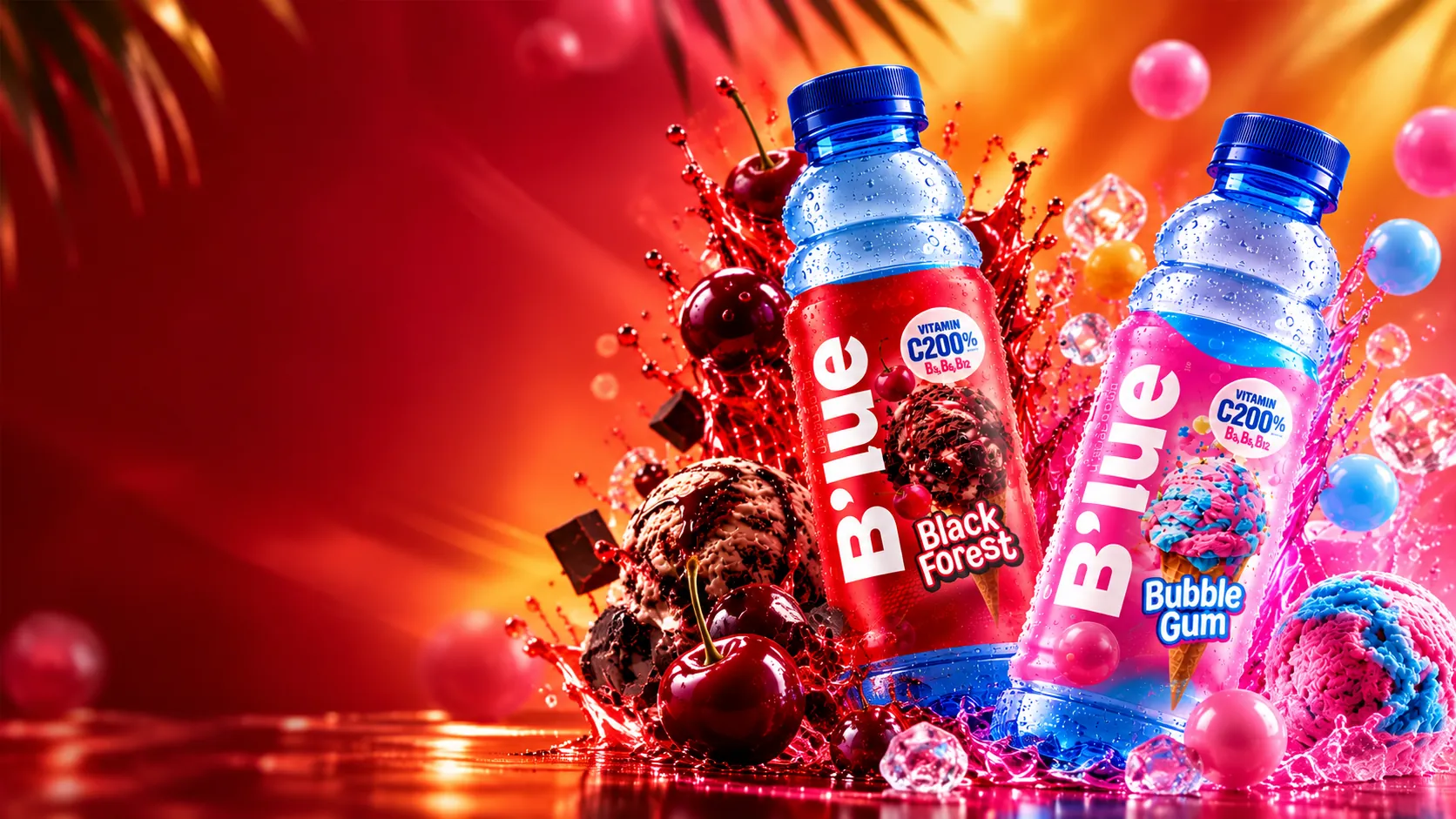 B'lue Black Forest et Bubble Gum — nouvelle édition exclusive en Europe